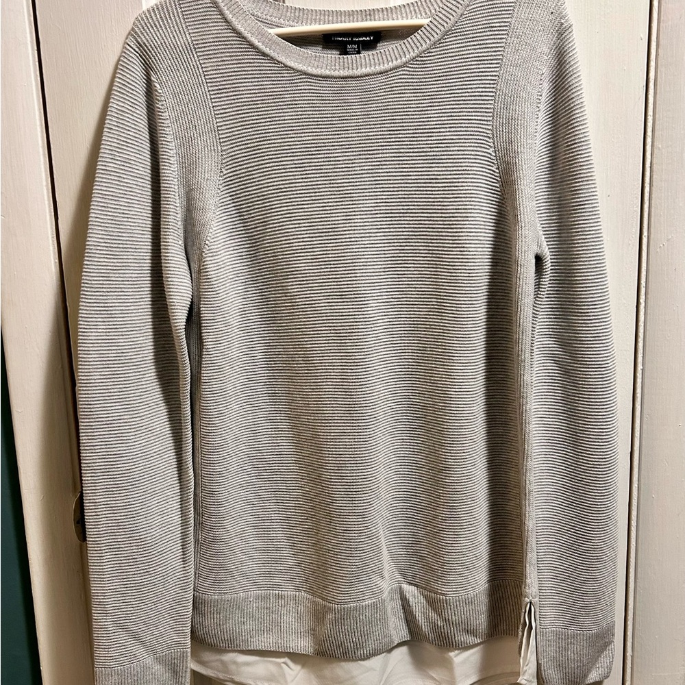 Hilary Radley Gray Sweater